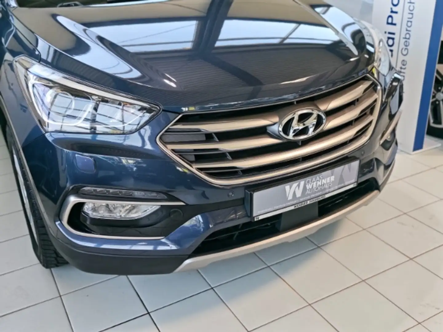Hyundai SANTA FE Hyundai Santa Fe Premium 2.2 CRDI Premium 4WD Синий - 2