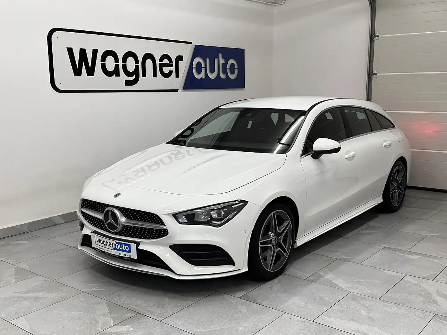 Mercedes-Benz CLA 180 Shooting Brake AMG-Line Aut.LED/Distronic/RFK/1... Weiß - 2