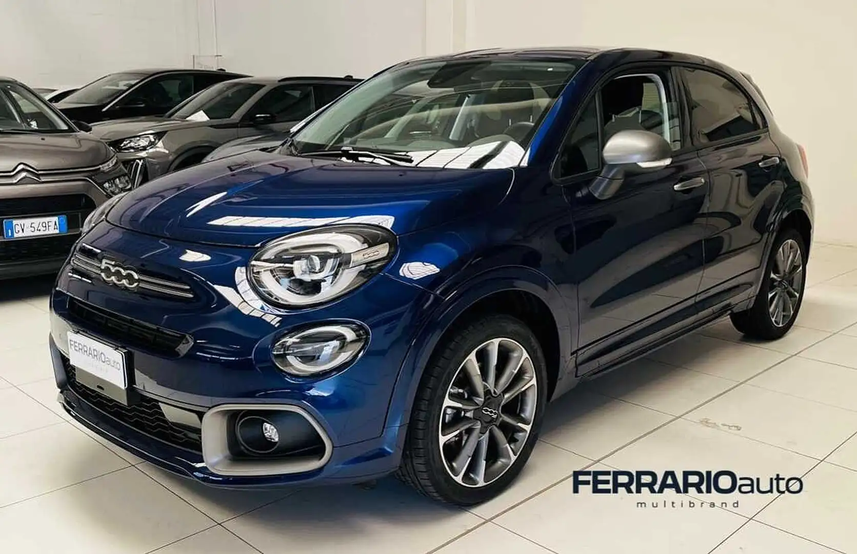 Fiat 500X 1.5 T4 Hybrid 130 CV DCT Sport Blau - 1
