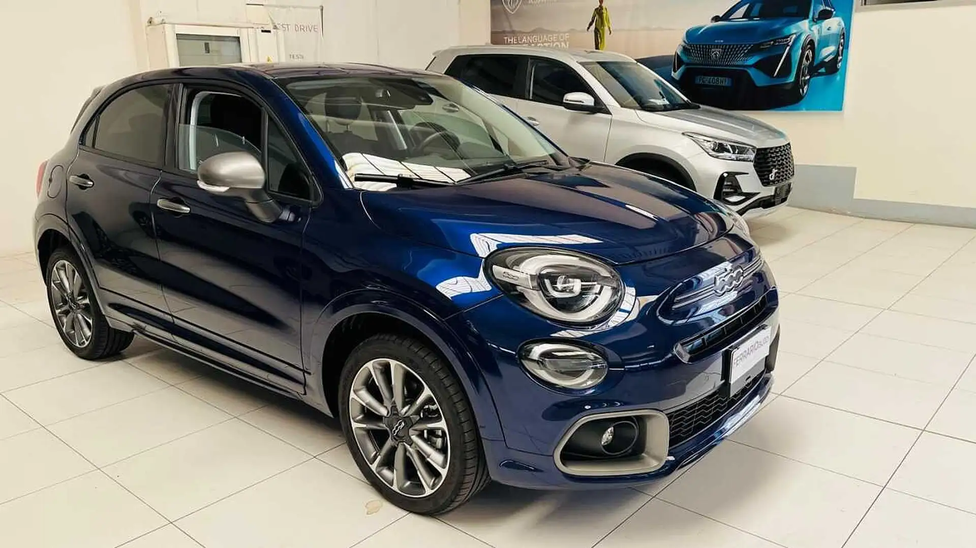 Fiat 500X 1.5 T4 Hybrid 130 CV DCT Sport Blau - 2