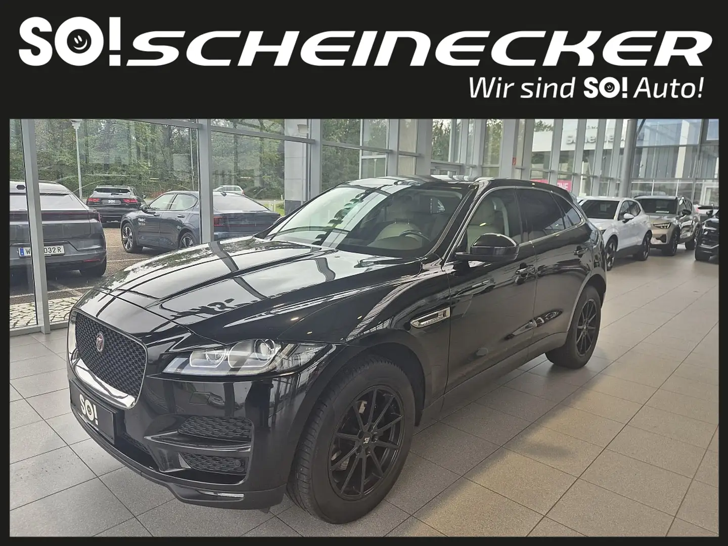 Jaguar F-Pace 20d AWD Prestige Aut. Schwarz - 2