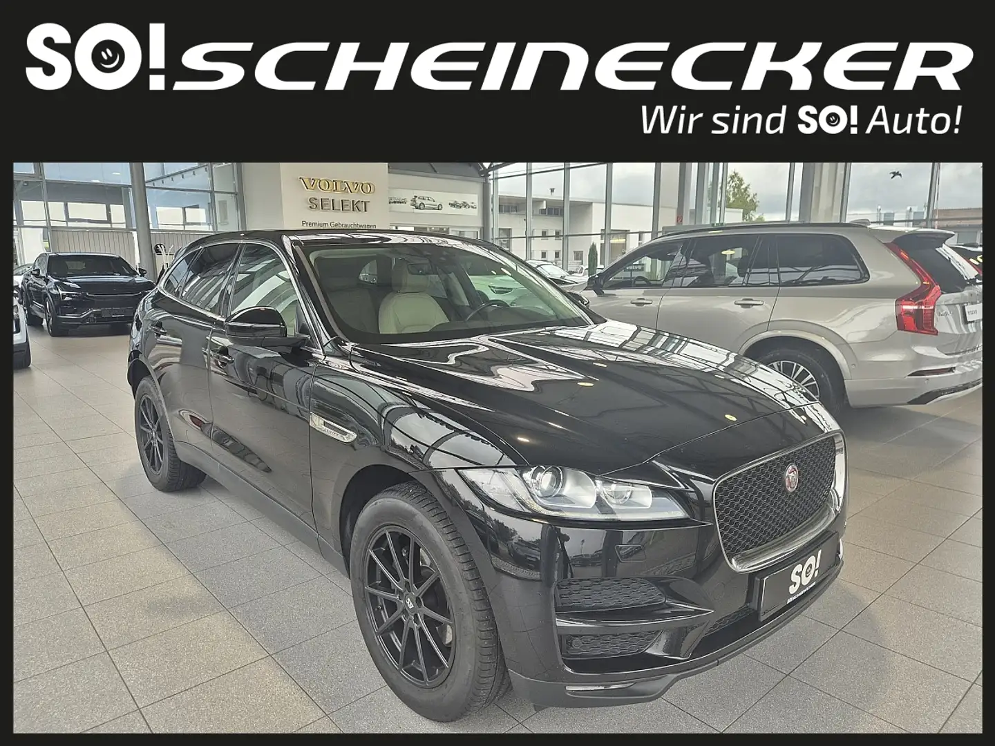 Jaguar F-Pace 20d AWD Prestige Aut. Schwarz - 1