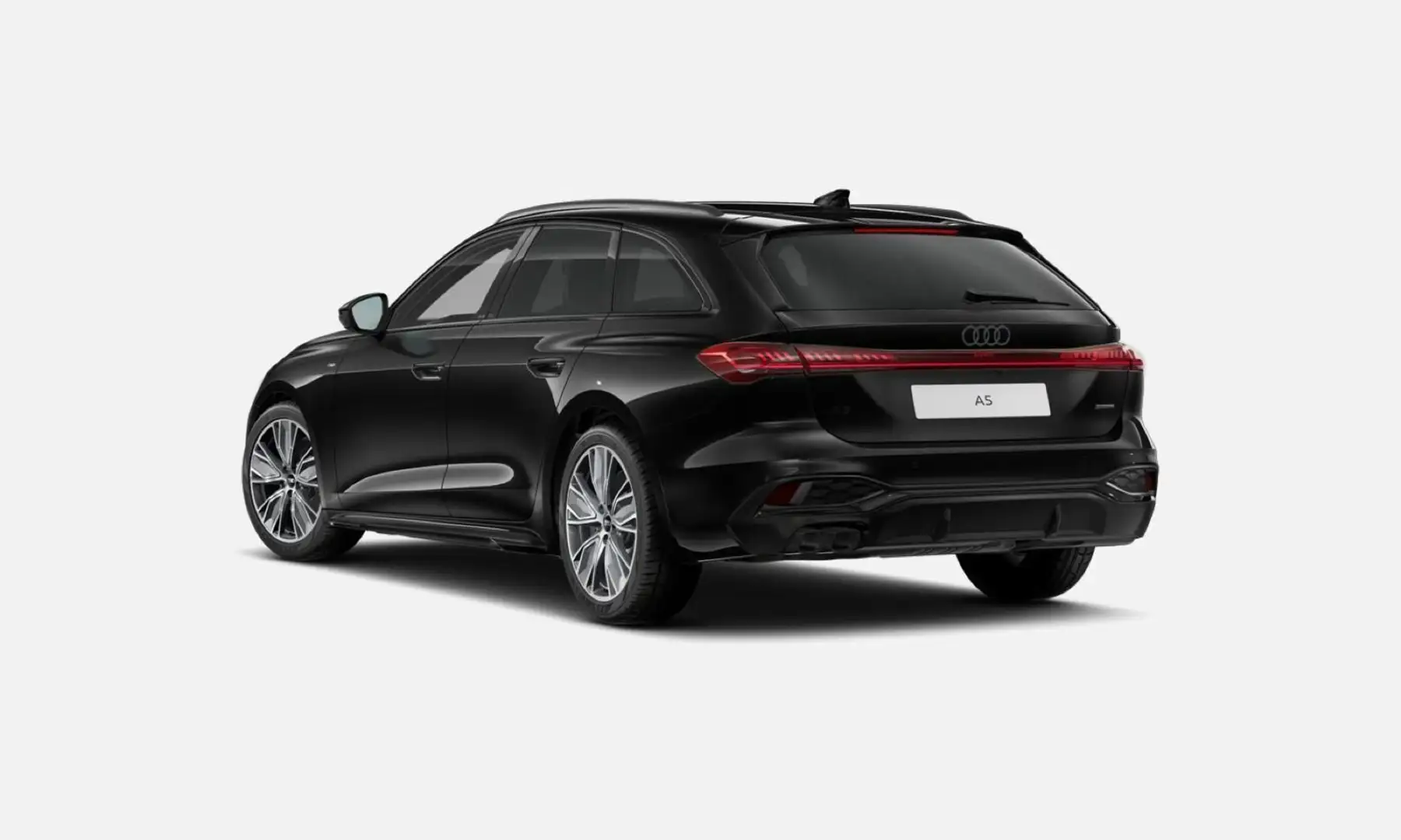 Audi A5 40 TDI qu 2x S line S tro*B&O*HUD*Matri Schwarz - 2