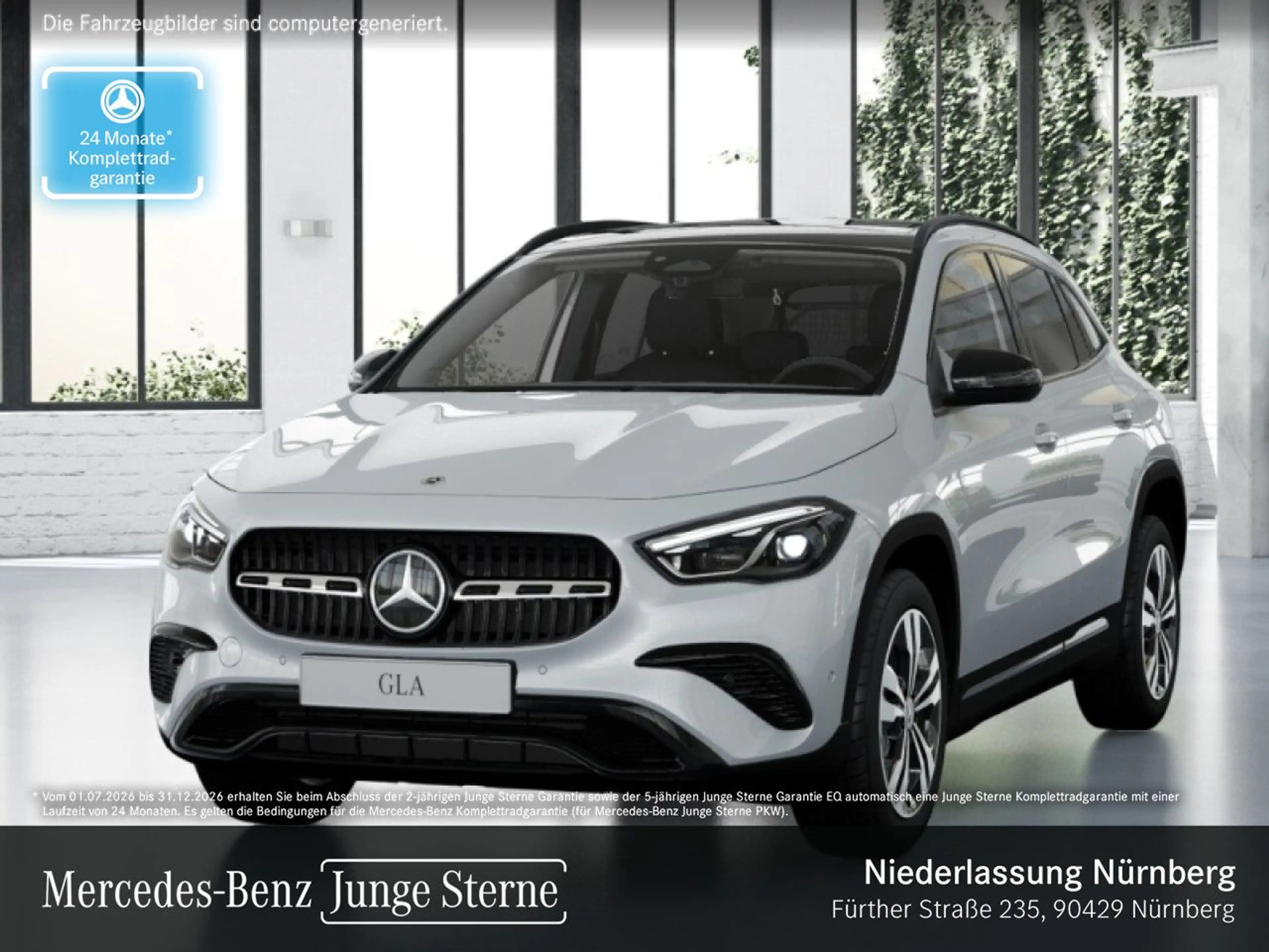 Mercedes-Benz GLA 180 PROGRESSIVE+NIGHT+PANO+MULTIBEAM+KAMERA+7G