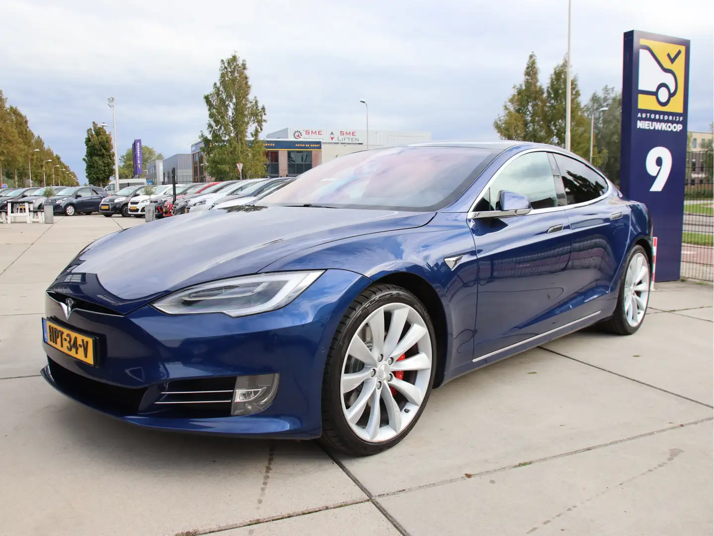 Tesla Model S 100D Performance pack Pano, Ultra High Audio, 511p Blauw - 1