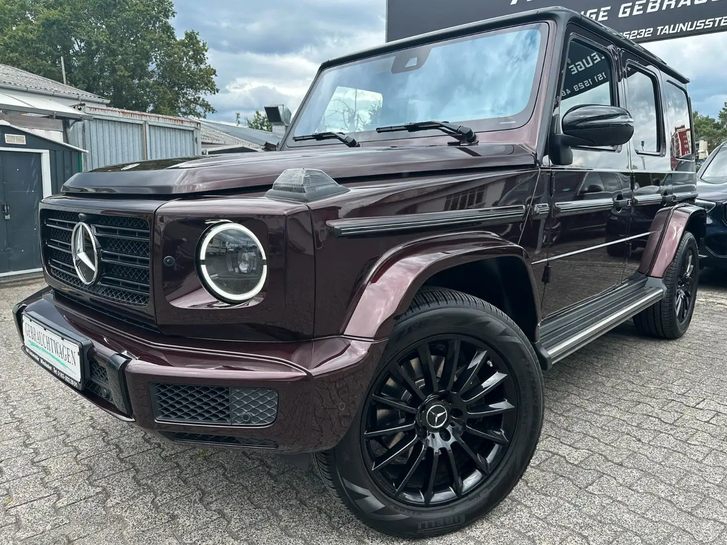 Mercedes-Benz G 350 d AMG Line designo Manufaktur Einzelstück Červená - 1