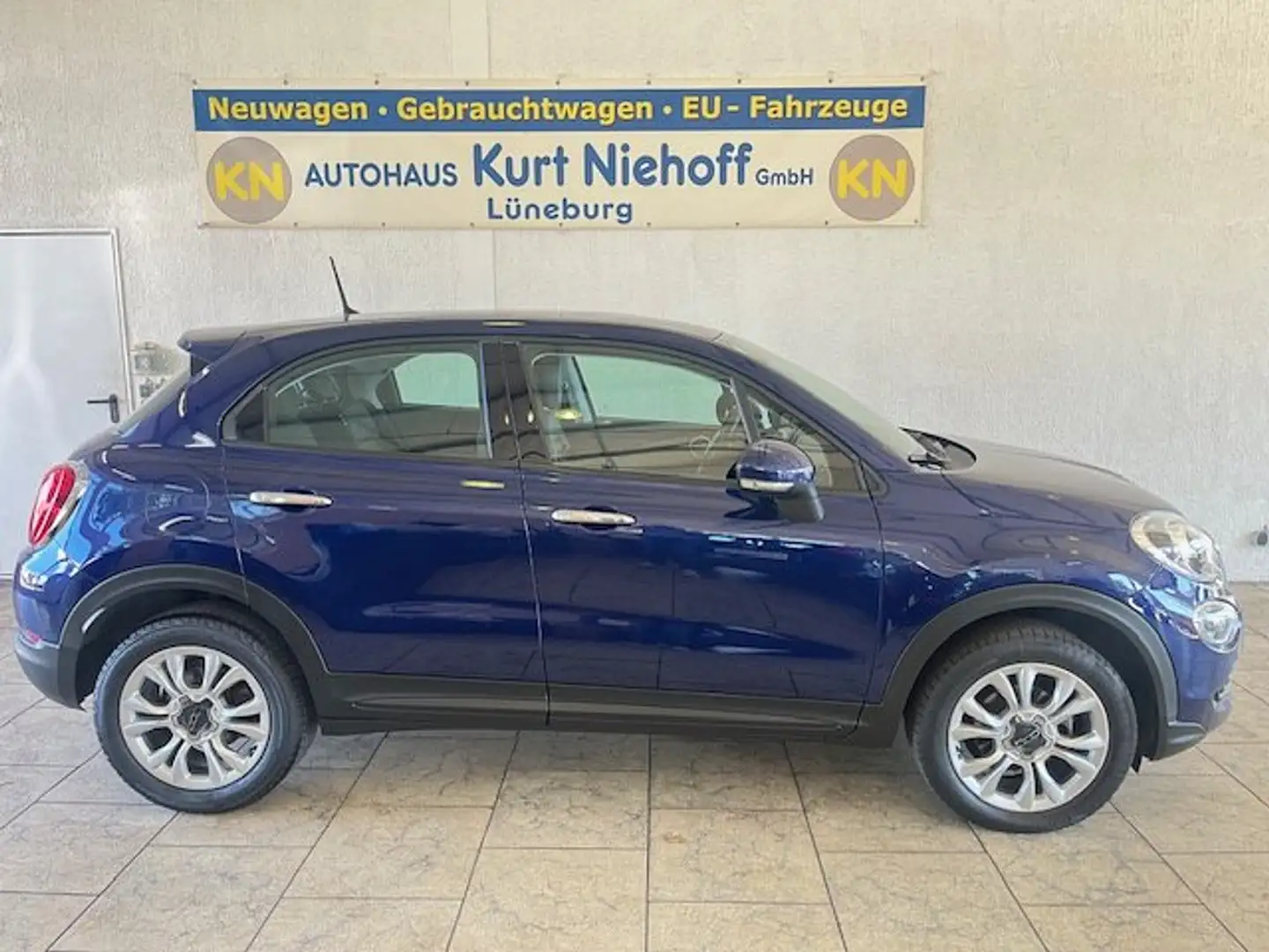 Fiat 500X Lounge +Lenkradheizung +SHZ +Klimaautomatik Bleu - 1