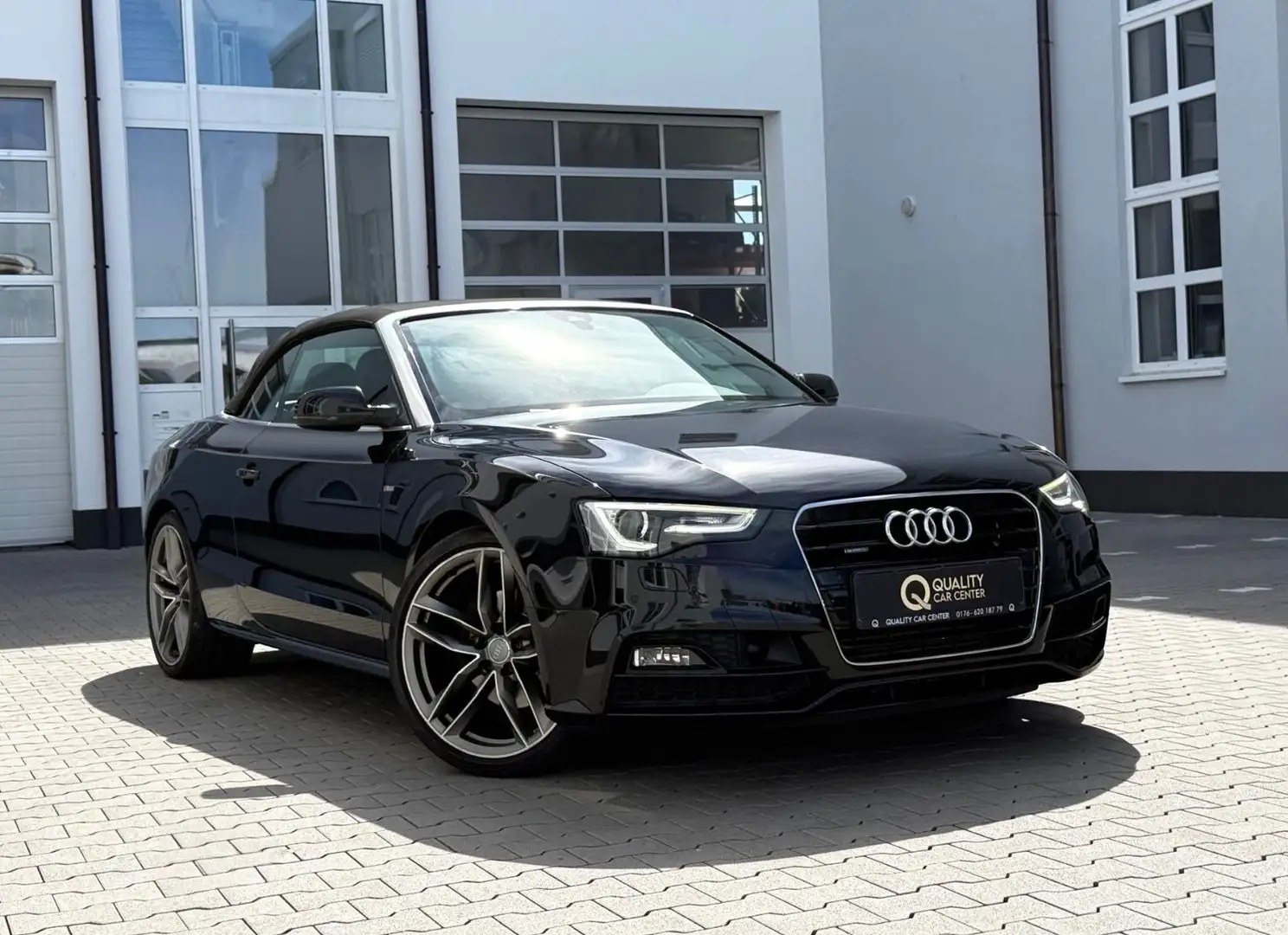Audi A5 Cabrio 3.0 S line V6 Quattro*Bang&Olufsen*ACC Noir - 1