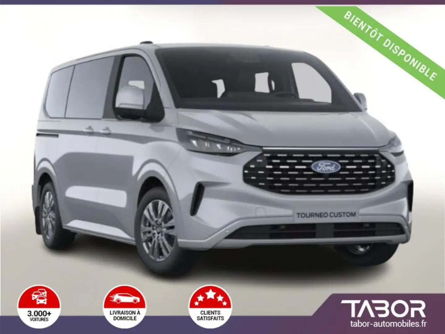 Ford Tourneo Custom 2.0 TDCi 170 AT8 320 L2 Tit Gris - 1