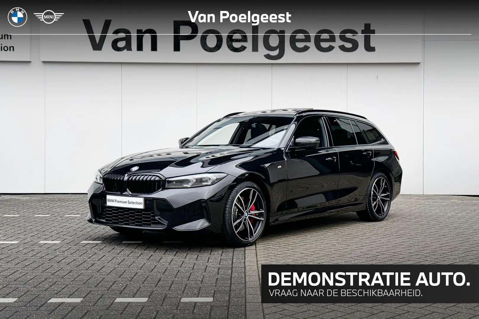 BMW 318 3 Serie Touring 318i M-Sportpakket Zwart - 1