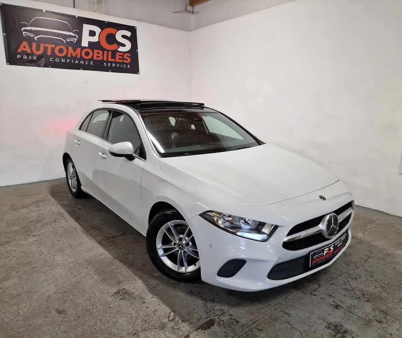 Mercedes-Benz A 180 d Business*BOÎTE AUTO*GPS*CAMERA*TOIT OUVRANT.. White - 1