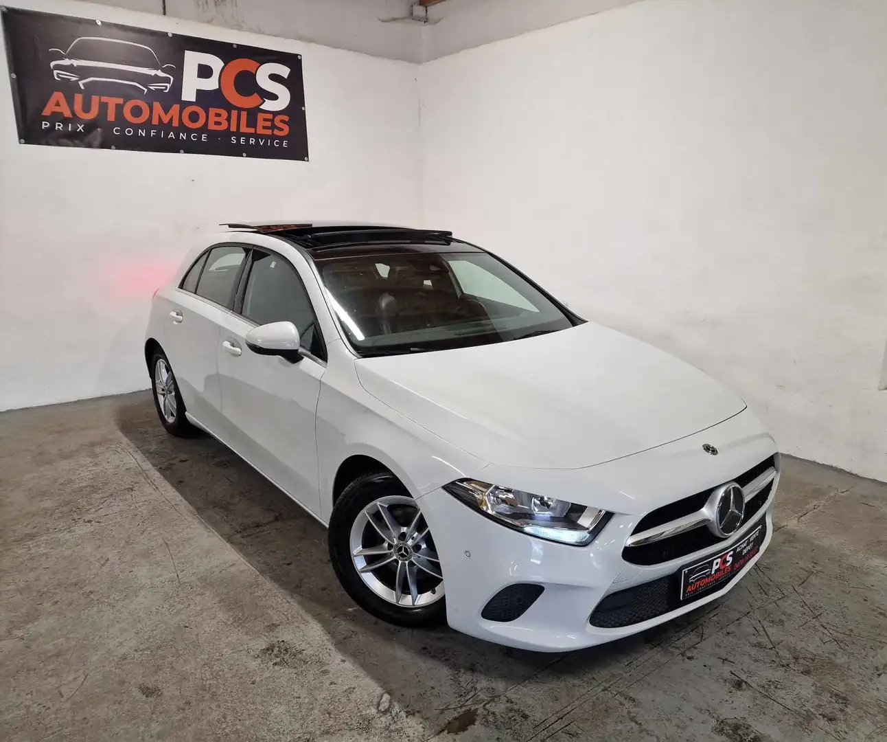 Mercedes-Benz A 180 d Business*BOÎTE AUTO*GPS*CAMERA*TOIT OUVRANT.. White - 2