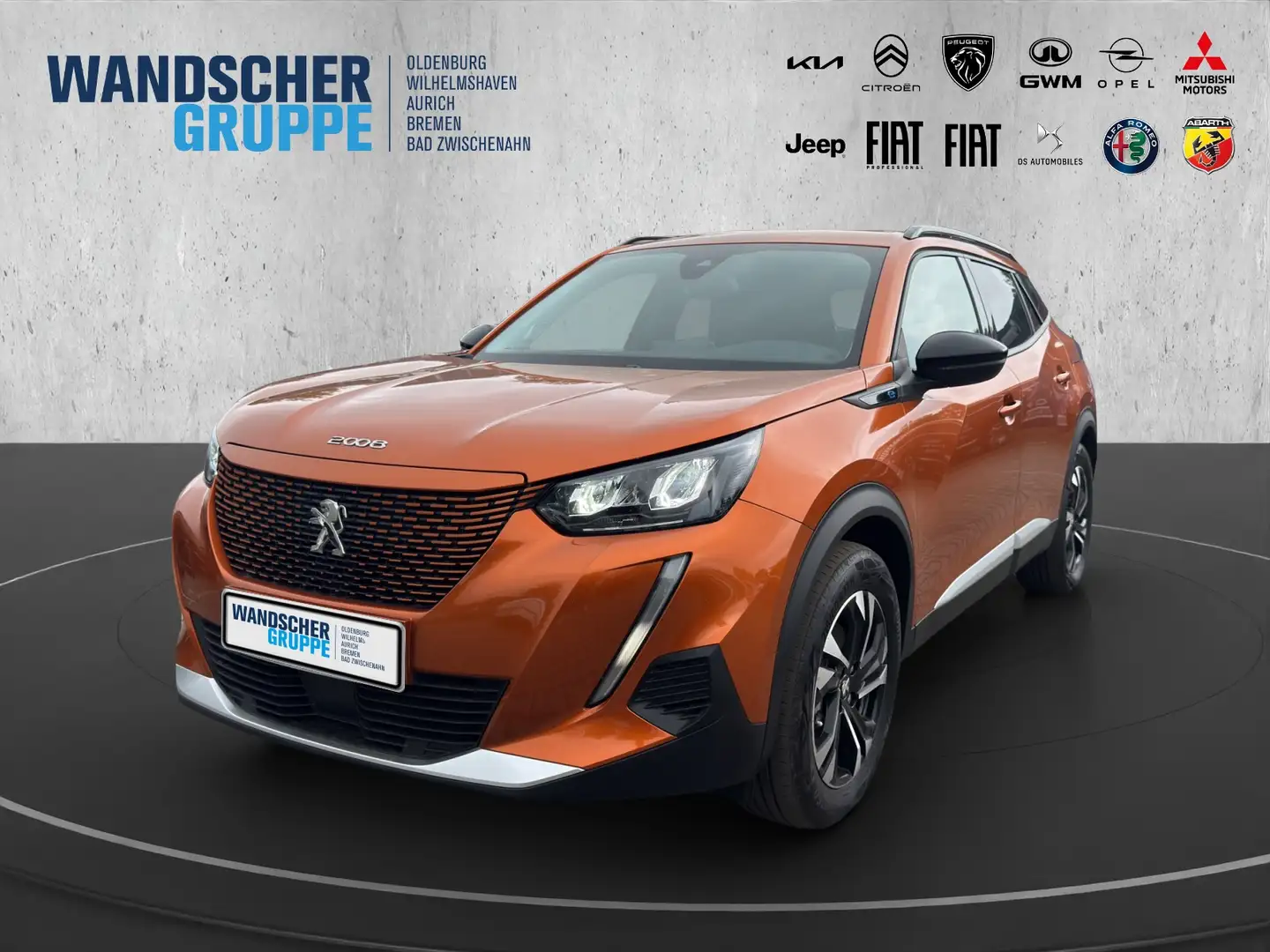 Peugeot 2008 e- Allure Pack *SHZ*KAM* Orange - 1