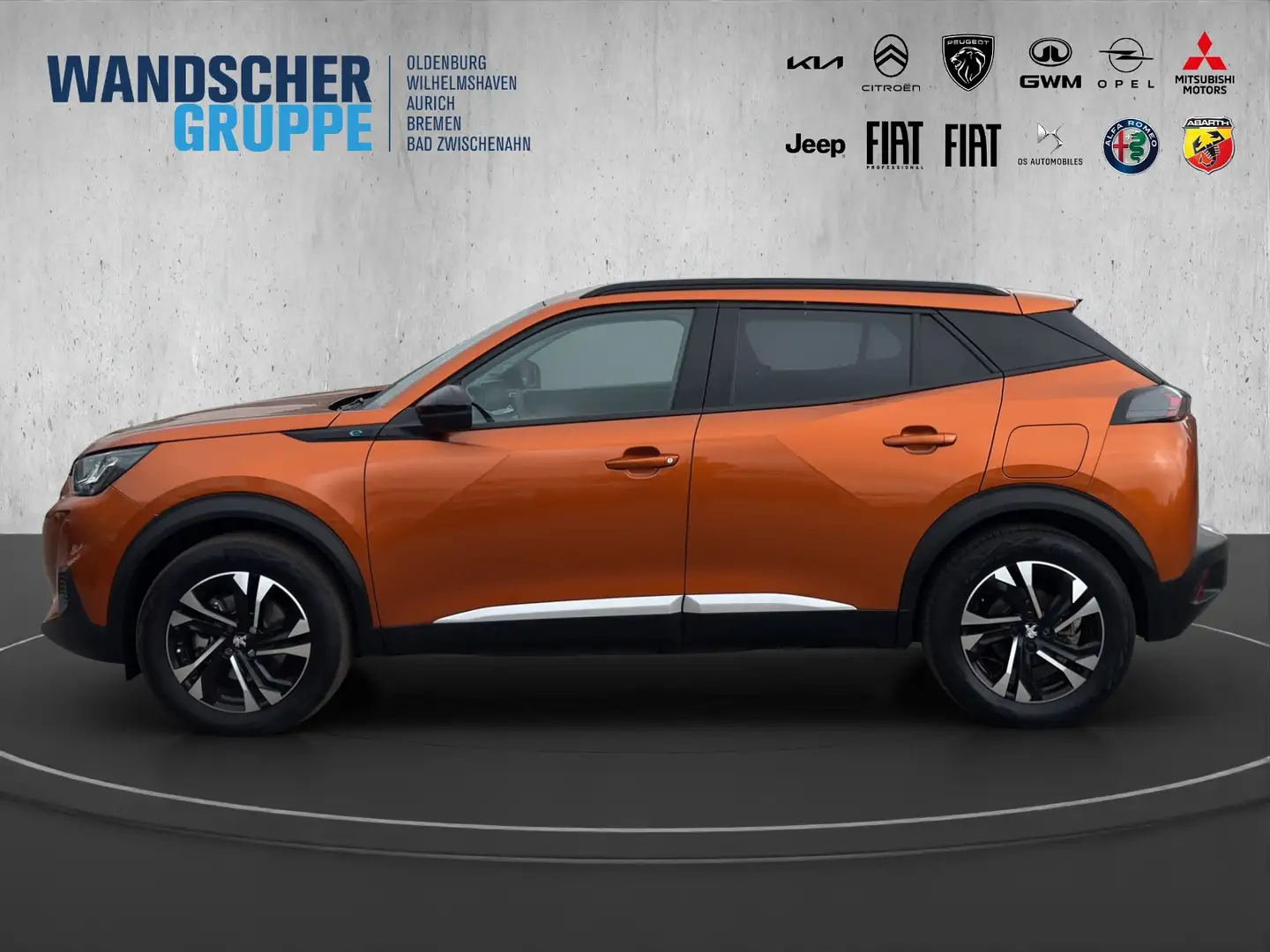 Peugeot 2008 e- Allure Pack *SHZ*KAM* Orange - 2