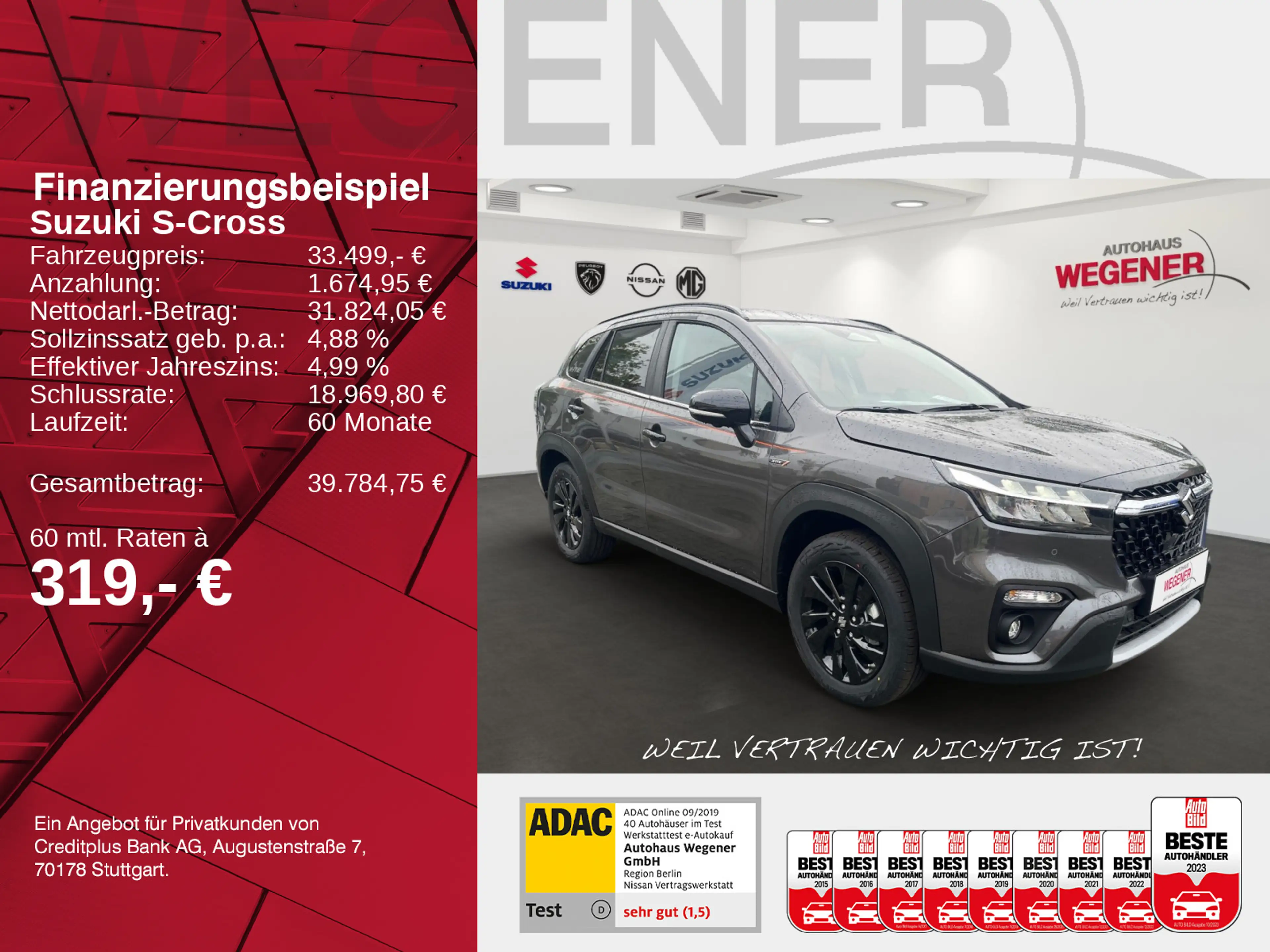 Suzuki S-Cross S-CROSS 1,4 COMFORT+ X-ITE ALLGRIP — photo 2