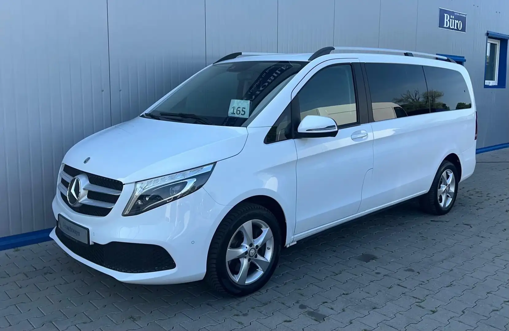 Mercedes-Benz V 220 d 4MATIC LANG 9G-TR. WEBASTO NAVI MBUX AHK Blanc - 1