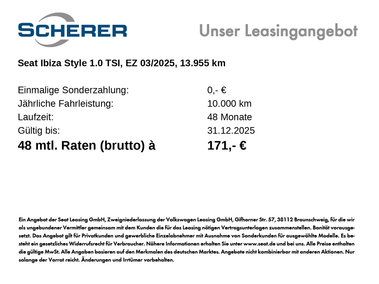 SEAT Ibiza 1.0 TSI Style OPF Navi, ACC, LED, PDC, Kes Blau - 2