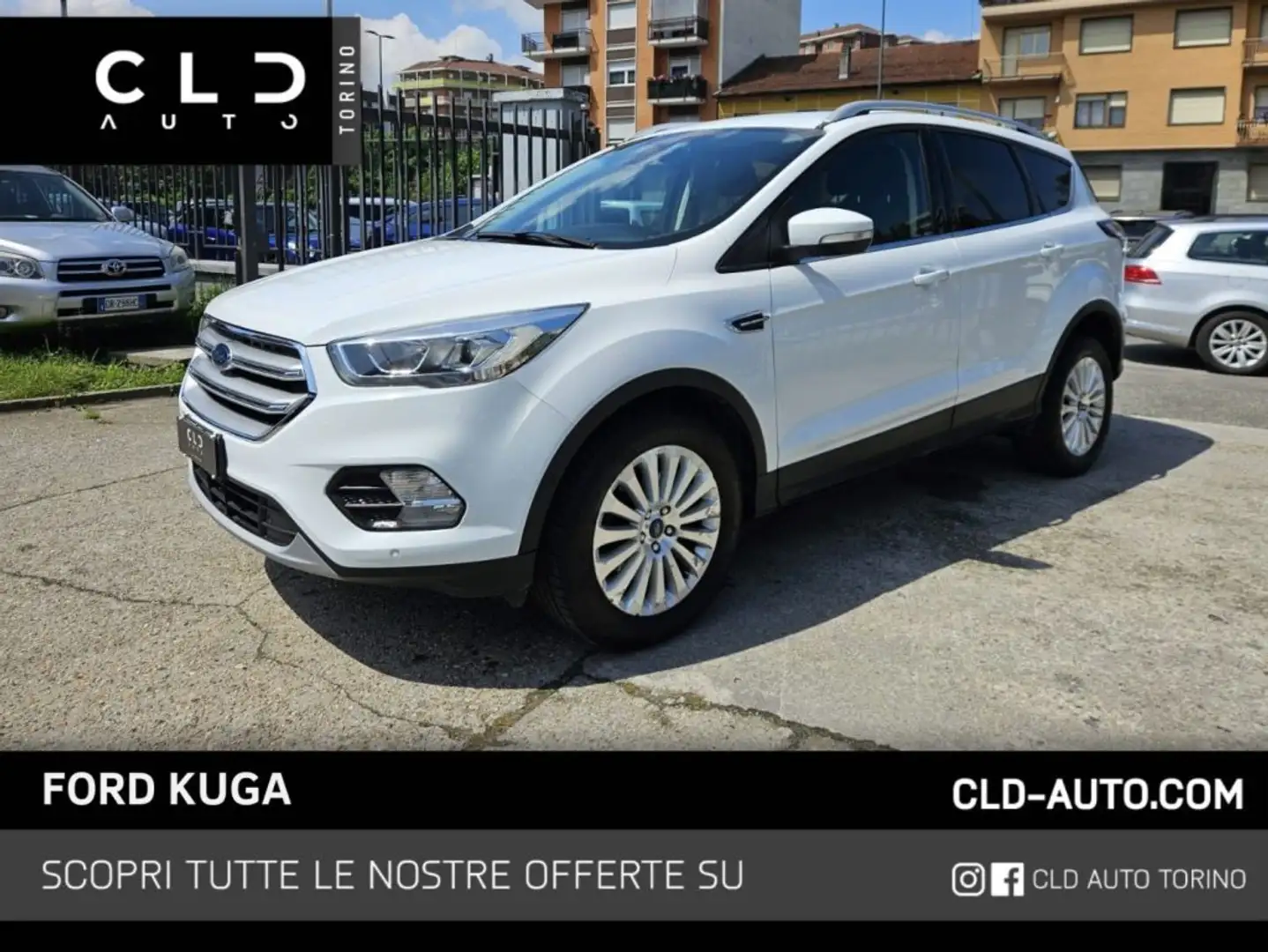 Ford Kuga 1.5 TDCI 120 CV S&S 2WD Powershift Edition Bianco - 1