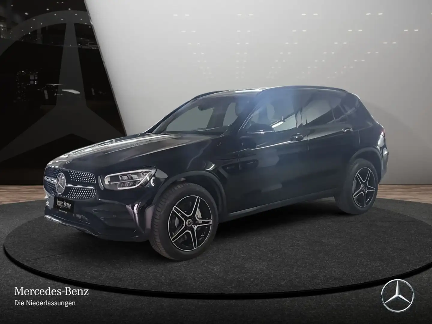 Mercedes-Benz GLC 300 de 4M AMG+NIGHT+AHK+LED+KAMERA+SITZKLIMA Schwarz - 2