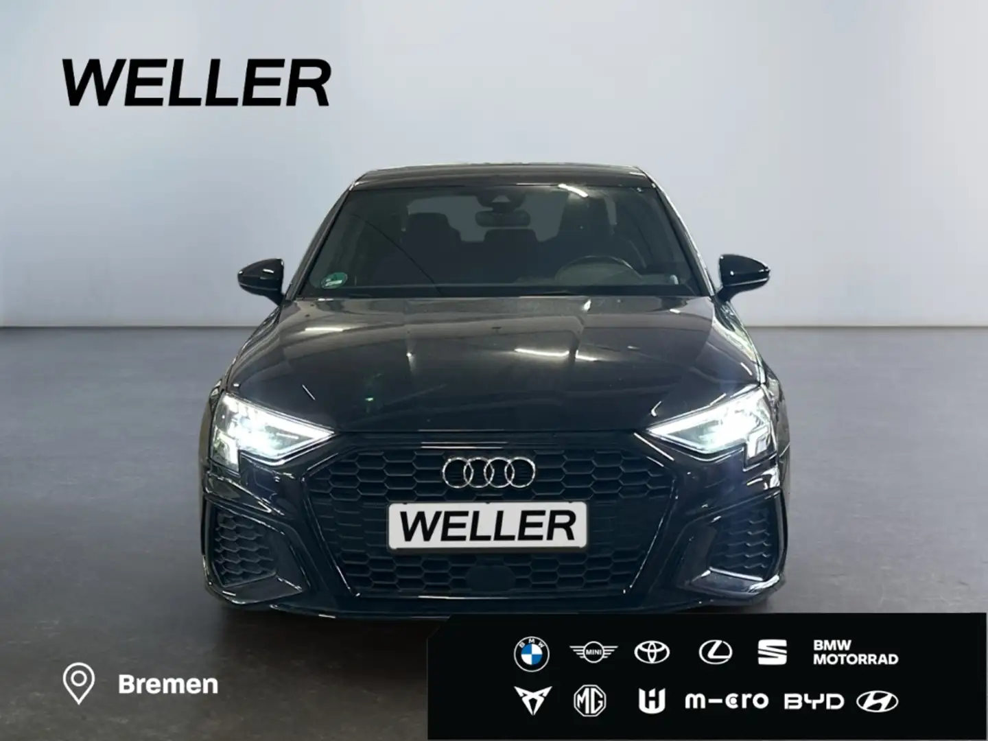 Audi A3 35 TDI Limousine S tronic *S line*LED*AHK*ACC* Schwarz - 2