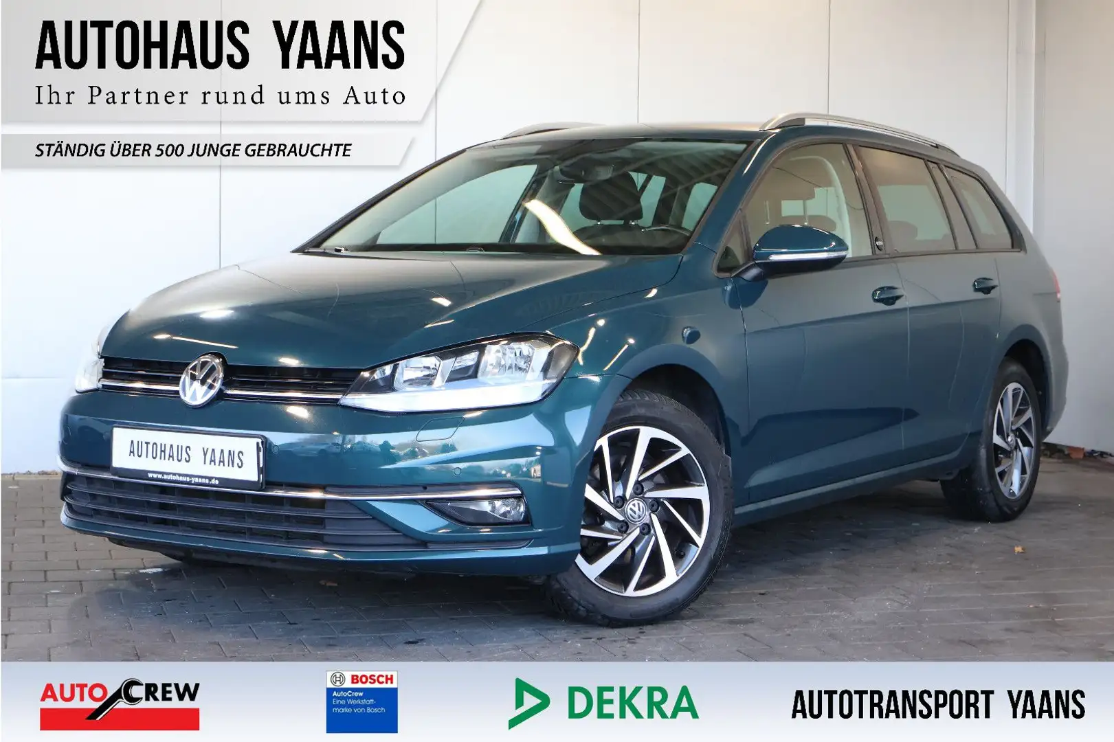Volkswagen Golf VII 1.4 TSI ACC+STDHZG+KRATZER RUNDHERUM Vert - 1