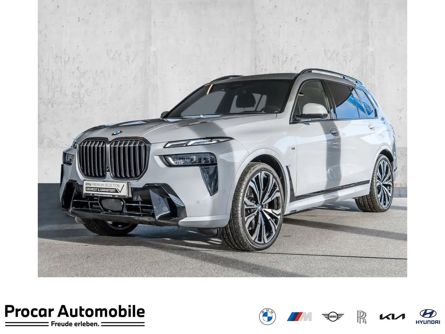 BMW X7 xDrive40d M Sport HUD PANO ACC AHK 360°KAM Grau - 1