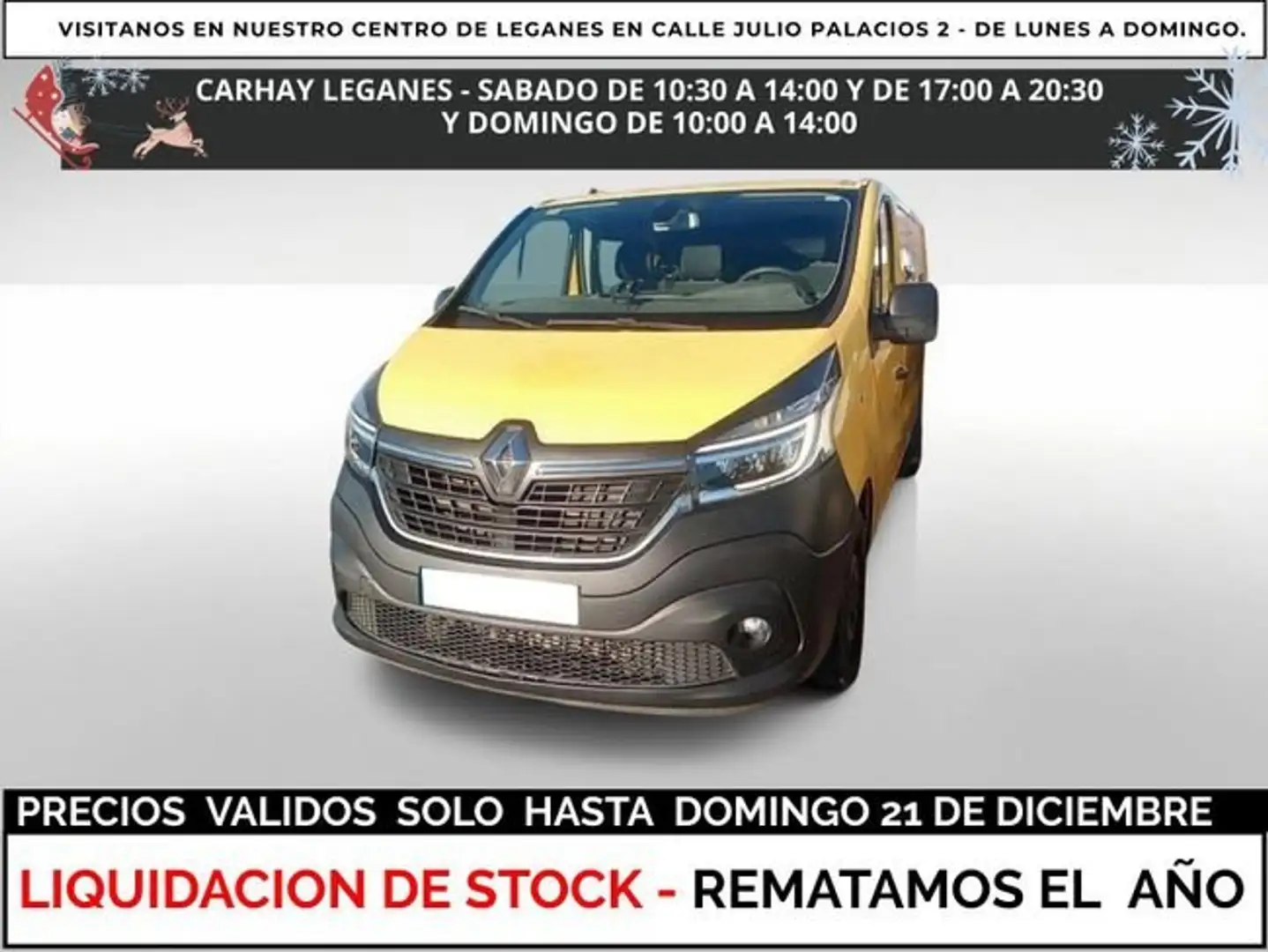 Renault Trafic Mixto N1 5/6 Largo Energy Blue dCi 70 kW Jaune - 1