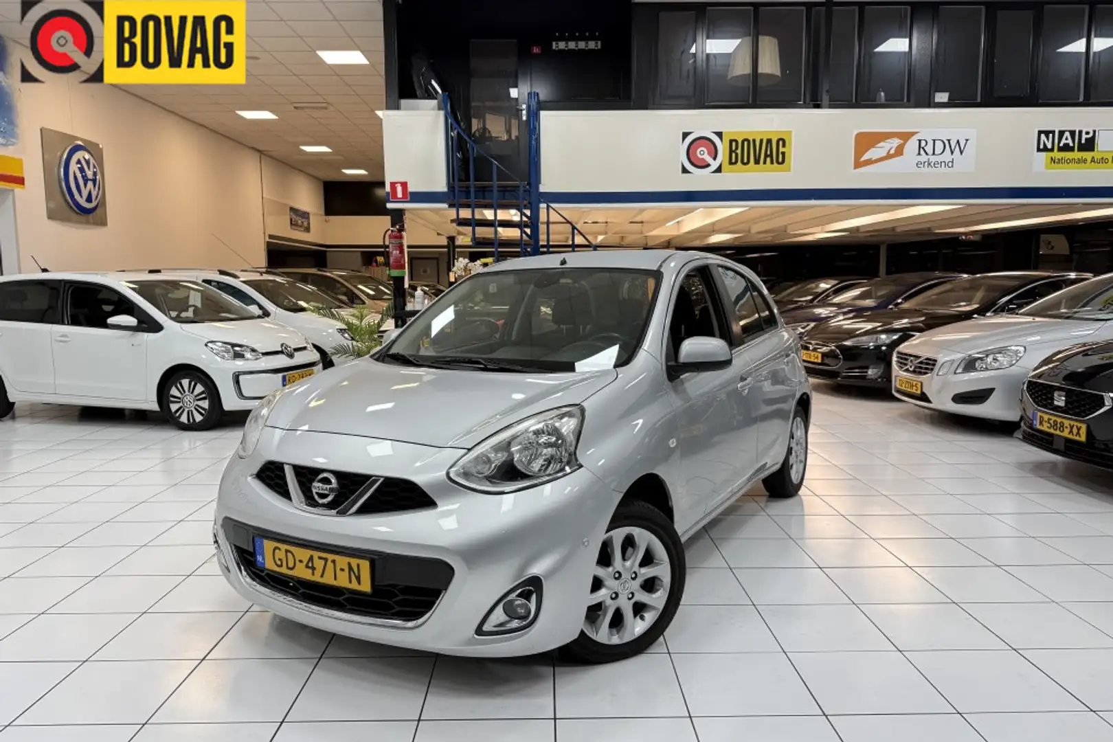 Nissan Micra 1.2 Connect Edition Bovag Garantie Automaat Grigio - 1