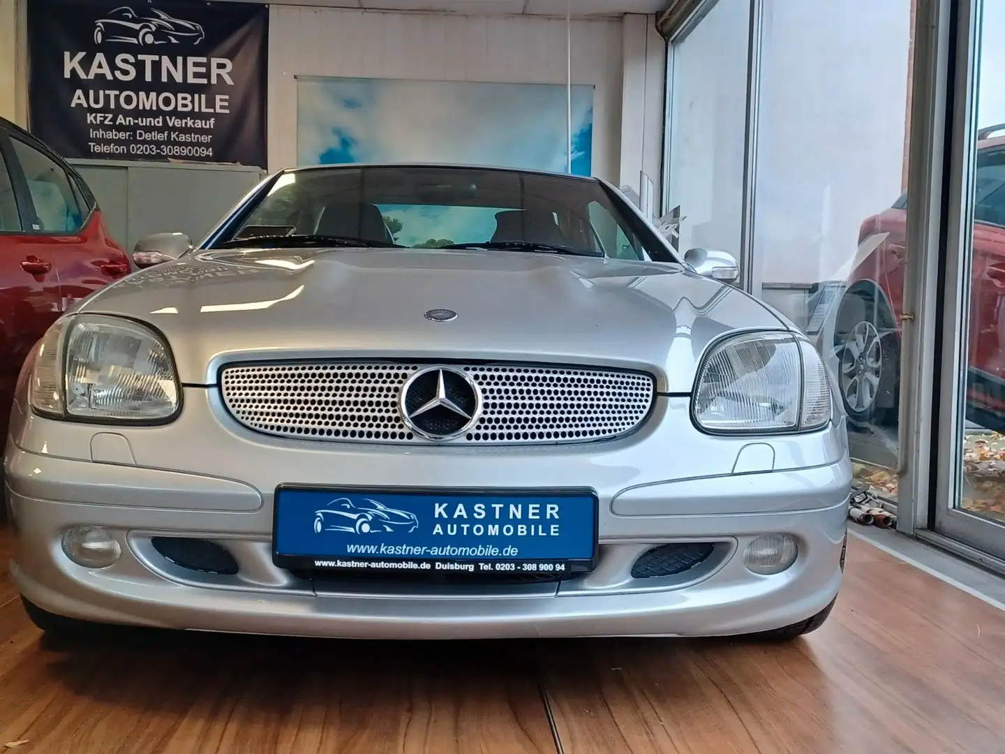 Mercedes-Benz SLK 320 Automatik Leder PDC Sitzheizg ROSTFREI Argent - 2