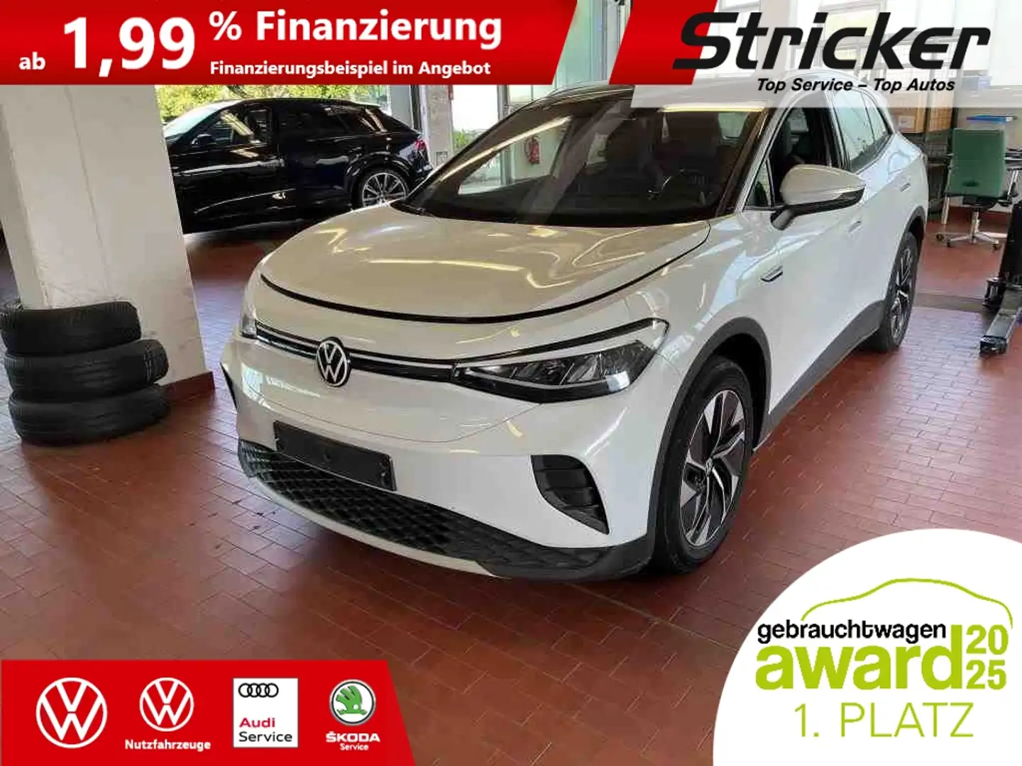 Volkswagen ID.4 Pro Performance 150/77 260,-ohne Anzahlung Navi A Blanc - 2