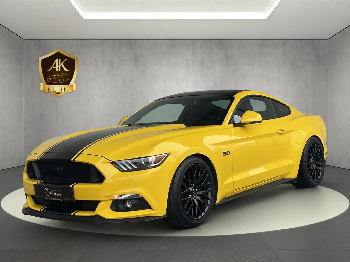 Ford Mustang 5.0L*GT FASTBACK*BRD-FZG* Jaune - 1