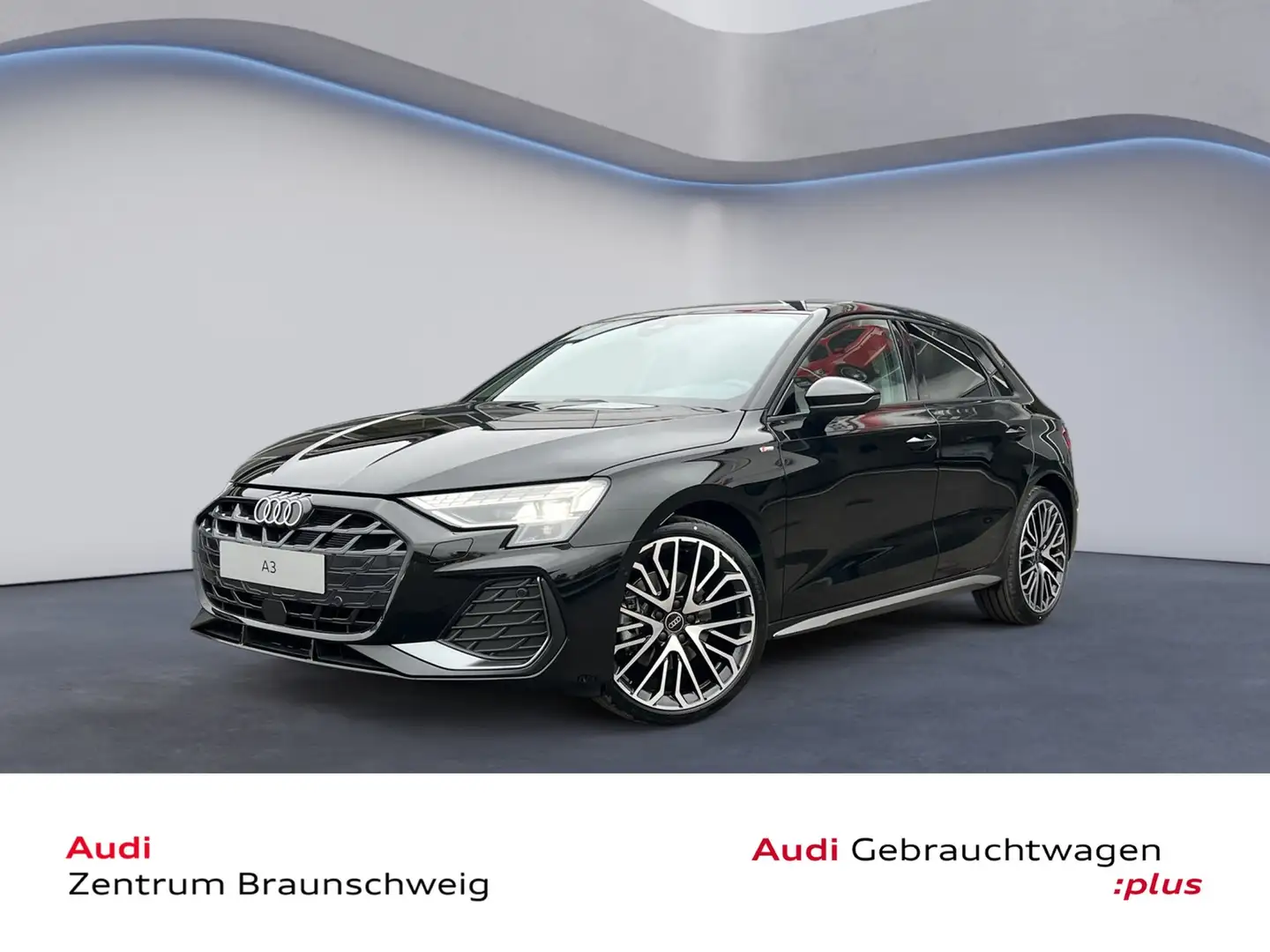 Audi A3 Sportback 35 TFSI S line RÜCKFAHRK.+ACC+SOUND Schwarz - 1