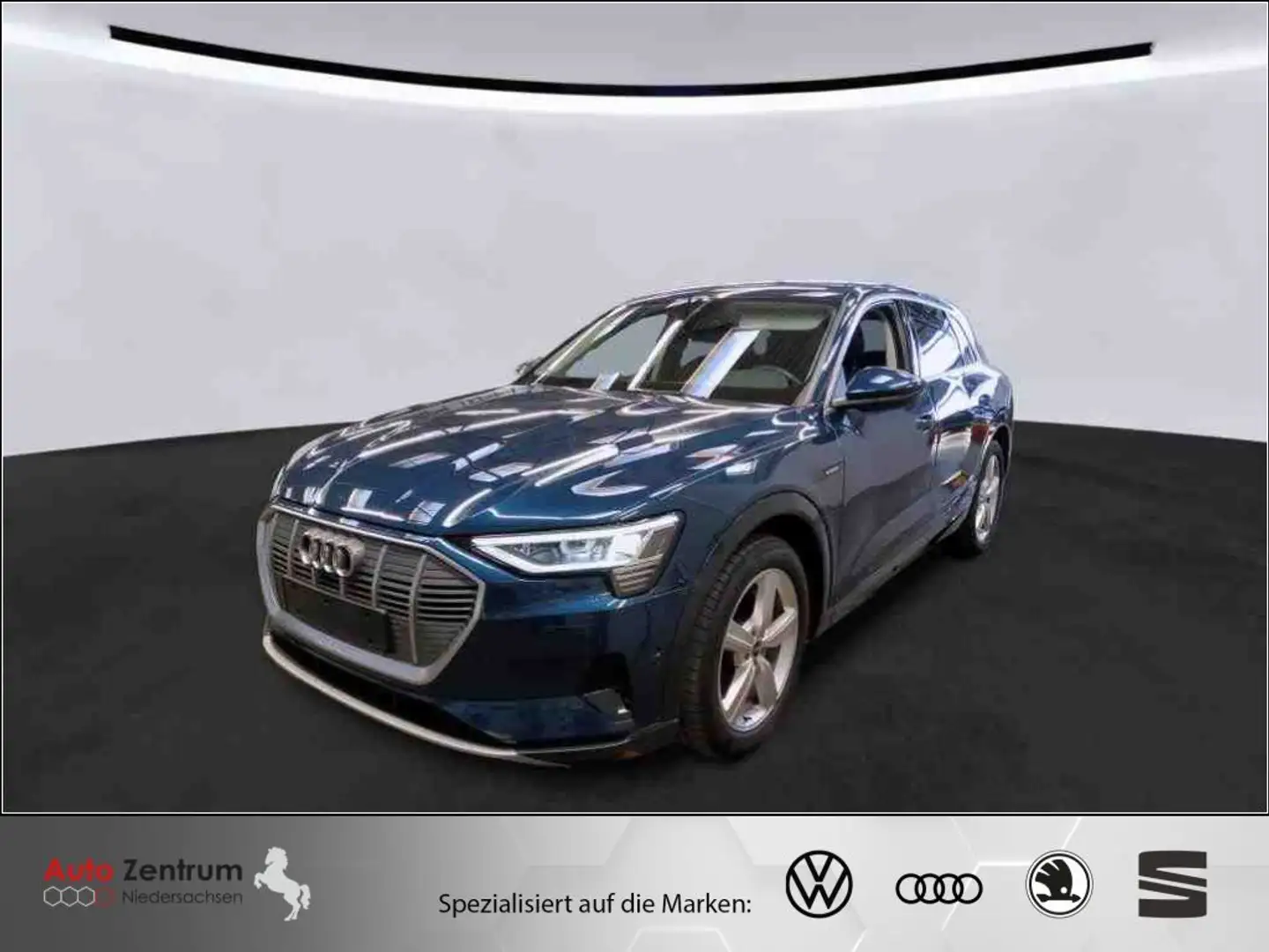 Audi e-tron 55 quattro advanced Blau - 1