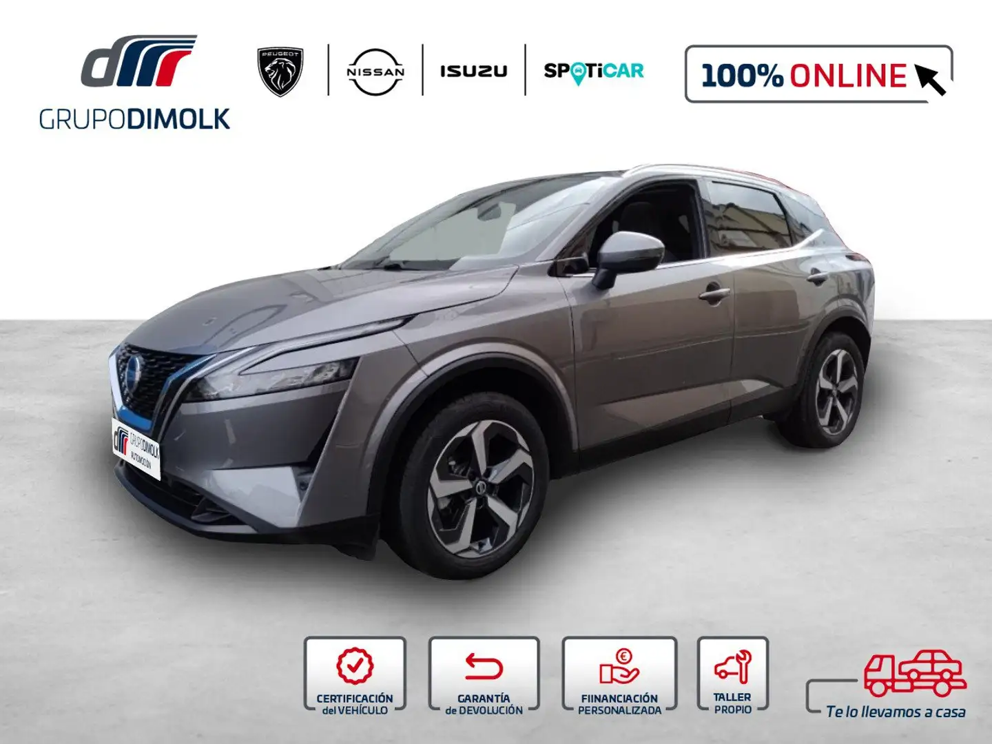 Nissan Qashqai 1.3 DIG-T mHEV 12V Acenta 4x2 103kW Gris - 1