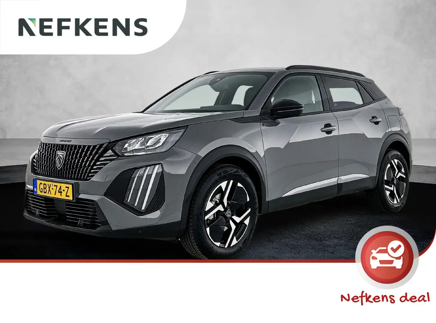 Peugeot 2008 SUV Allure 100pk | Navigatie | Achteruitrijcamera Grau - 1