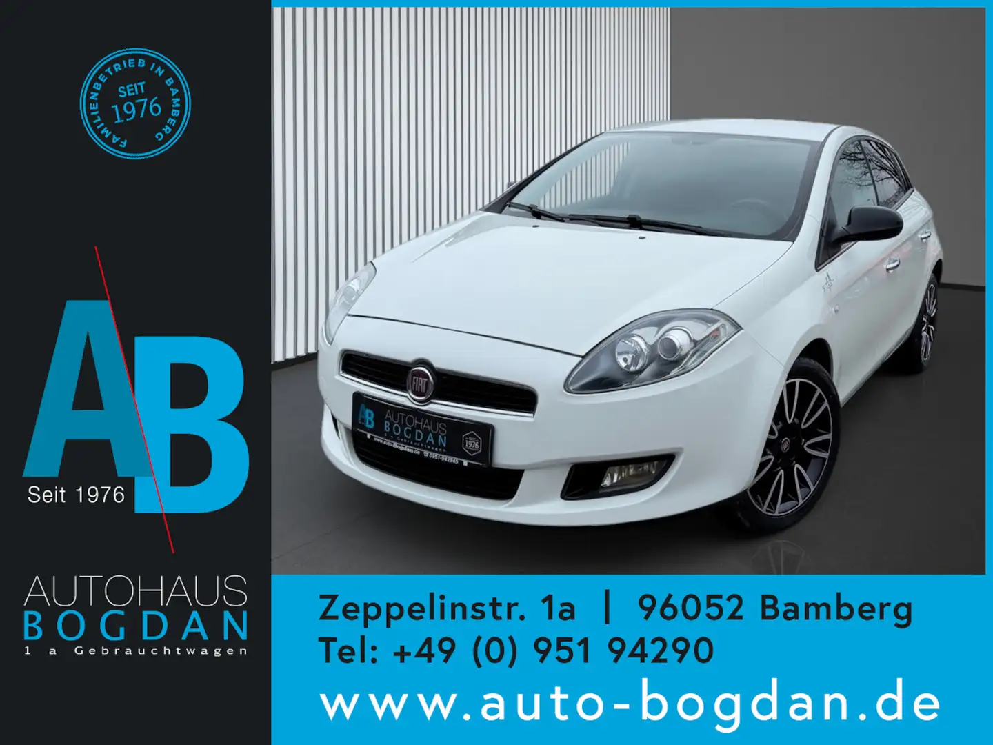 Fiat Bravo 1.6 16V Multijet Street Leder*PDC*ZR neu Blanco - 1