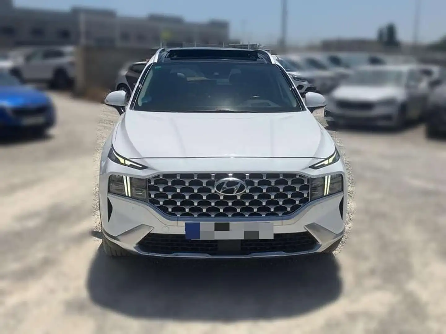 Hyundai SANTA FE 1.6 TGDi PHEV Tecno *7 PLAZAS* Blanco - 1
