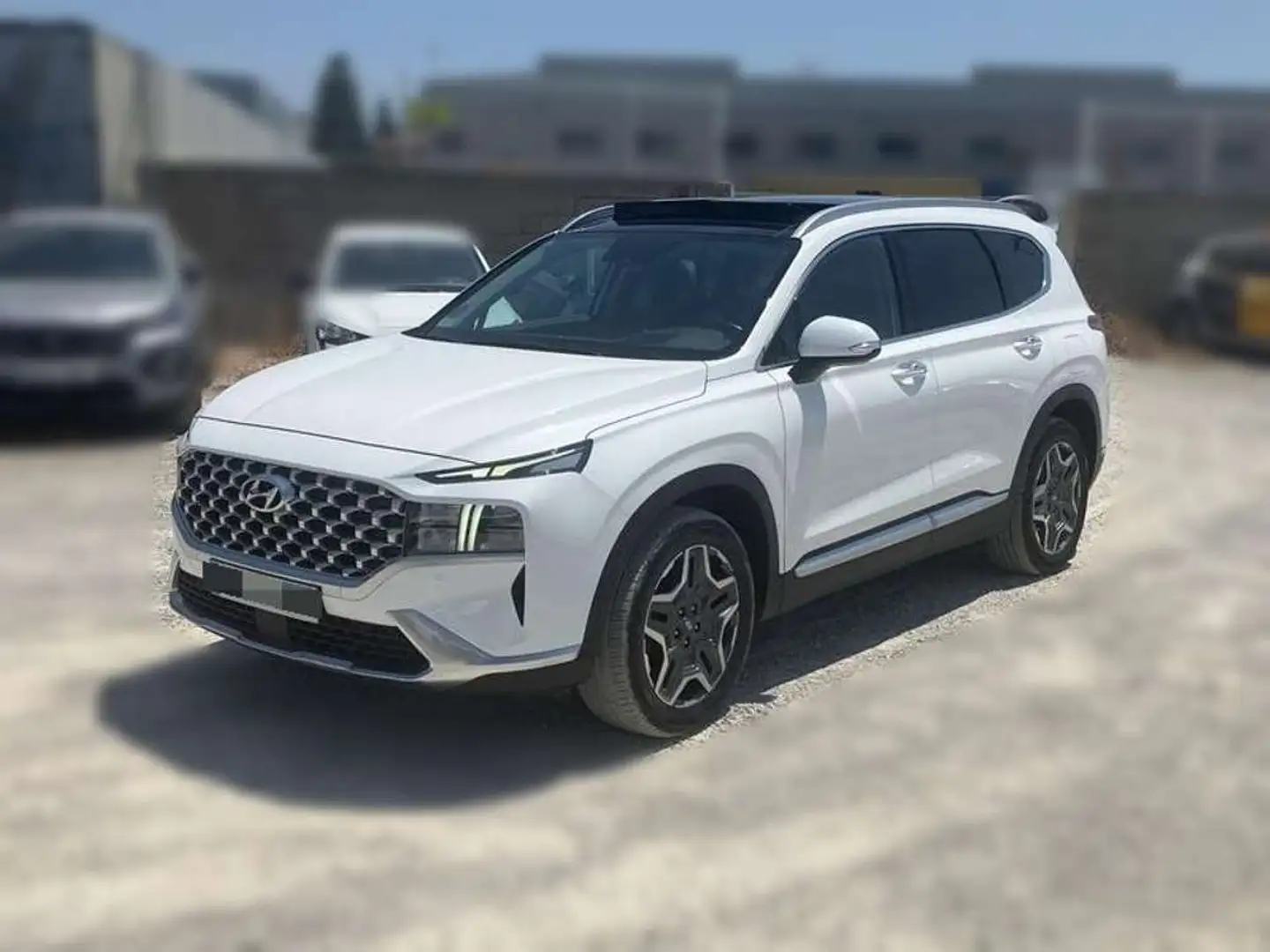 Hyundai SANTA FE 1.6 TGDi PHEV Tecno *7 PLAZAS* Blanco - 2