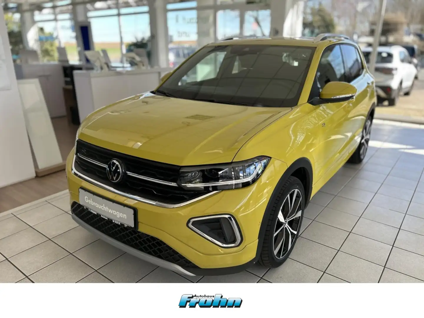 Volkswagen T-Cross 1.5 TSI 110 kW R-Line Klima Rückfahrkamera Gelb - 1