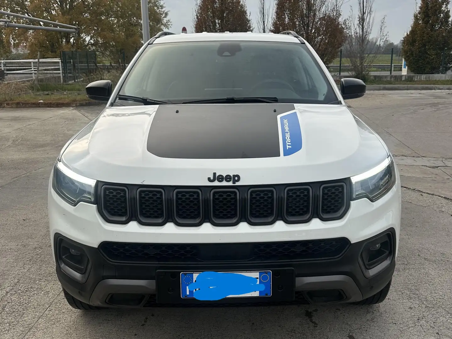 Jeep Compass Compass 1.3 turbo t4 Trailhawk 4xe auto NO VINCOLI Bianco - 1