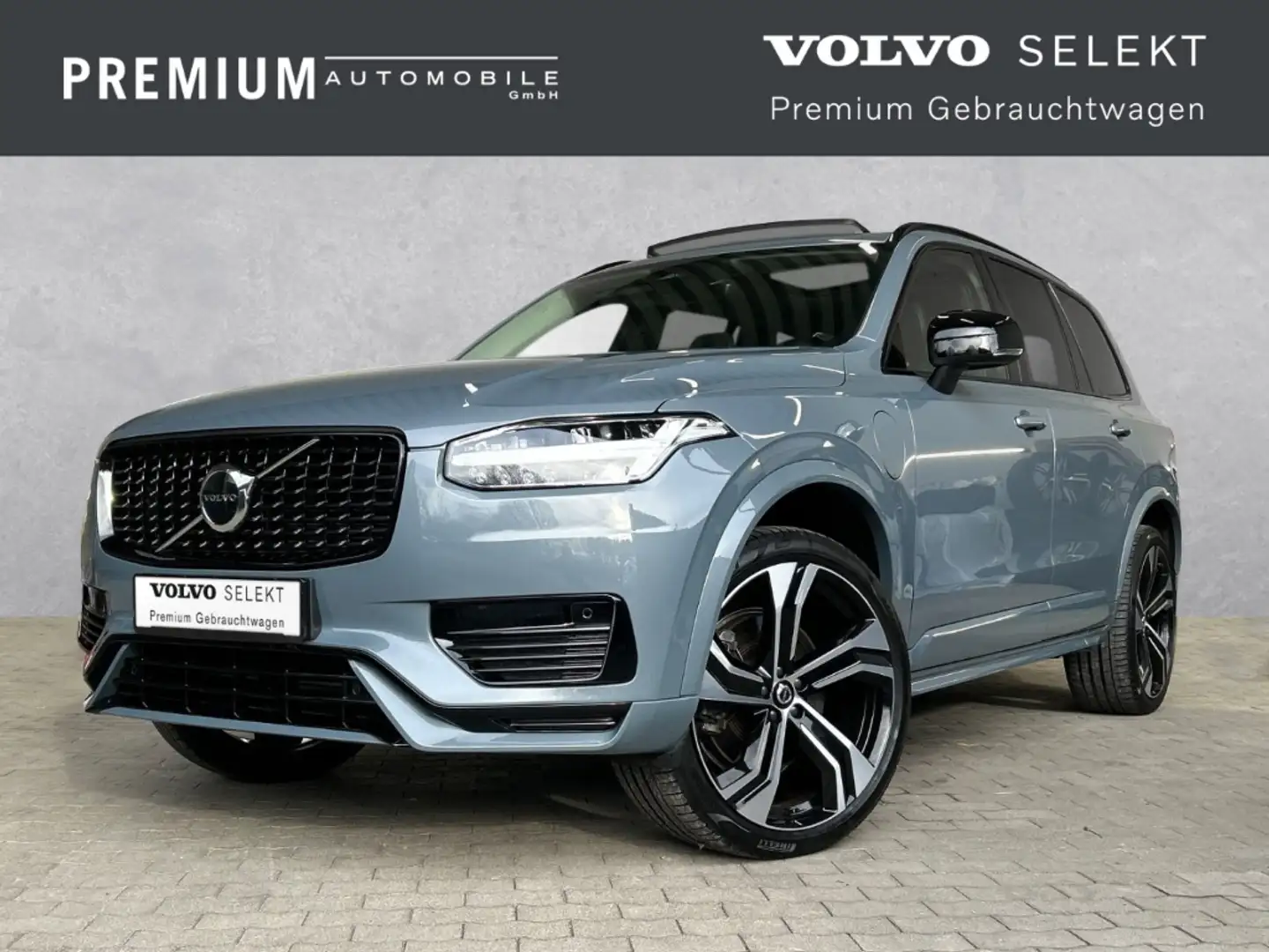Volvo XC90 Plus Dark Recharge Plug-In Hybrid AWD 7-Sitzer Pan Grau - 1