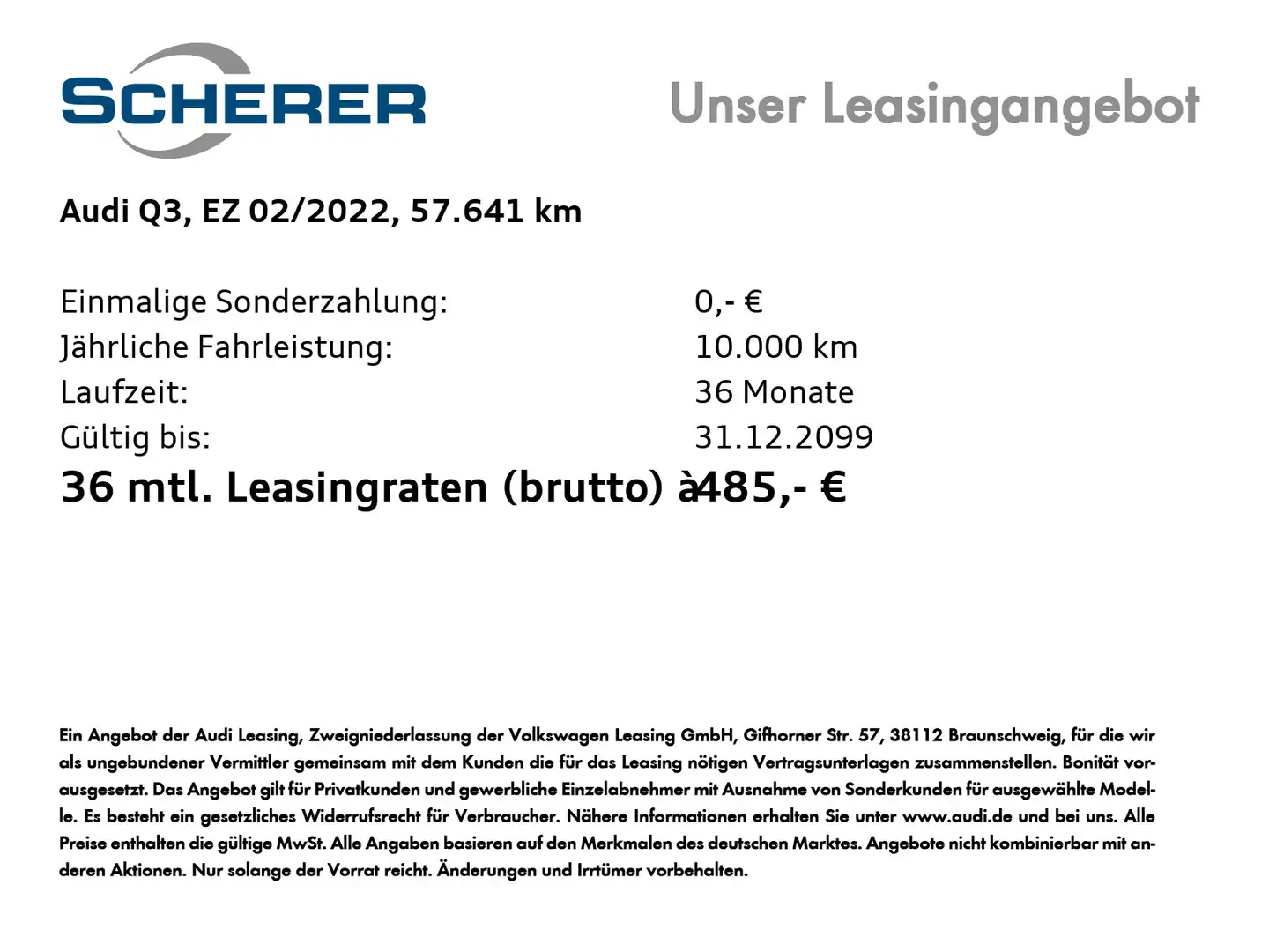Audi Q3 35 TDI/Navi/Rückfahrkamera uvm. Blanco - 2