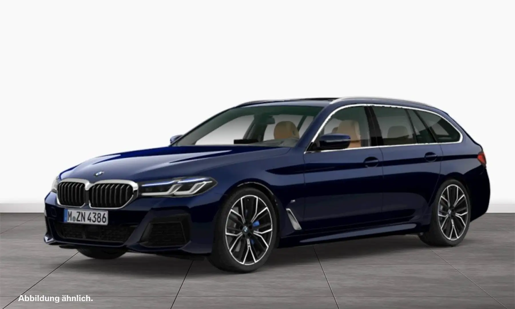 BMW 520 d xDrive Touring M Sport | Laser | AHK | Standhz. Blauw - 1