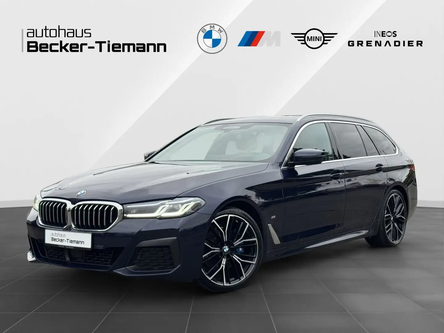 BMW 520 d xDrive Touring M Sport | Laser | AHK | Standhz. Bleu - 1