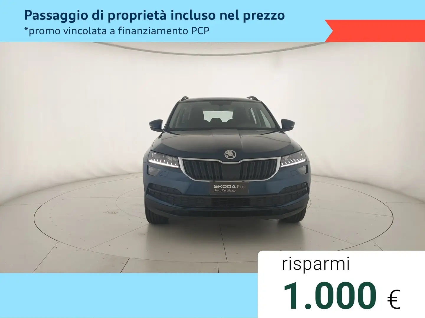 Skoda Karoq 2.0 TDI evo Executive 115 CV DSG Blu/Azzurro - 2