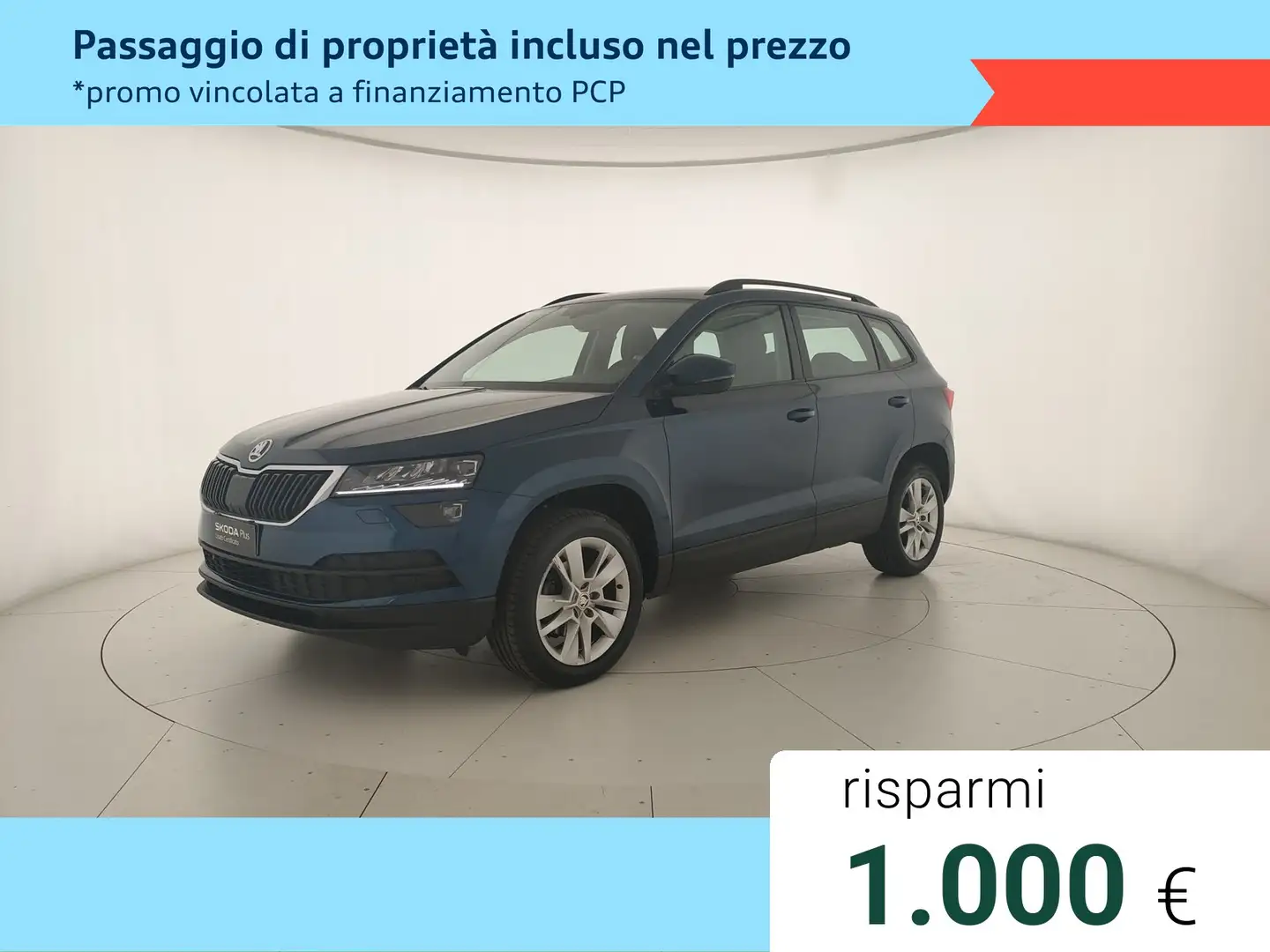 Skoda Karoq 2.0 TDI evo Executive 115 CV DSG Blu/Azzurro - 1