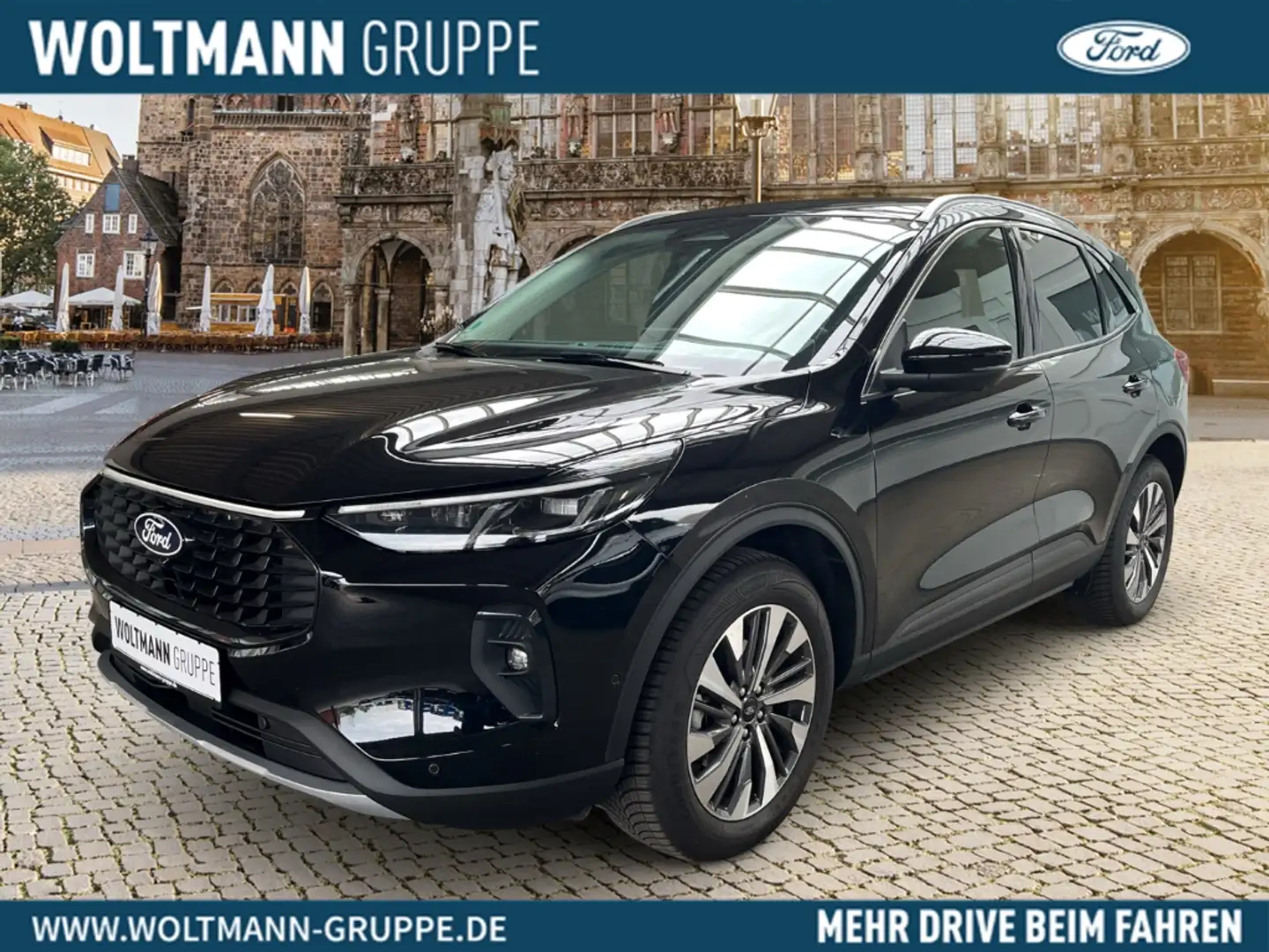 Ford Kuga Titanium 1.5 EcoBoost 150PS HUD Navi LED ACC Apple Schwarz - 1