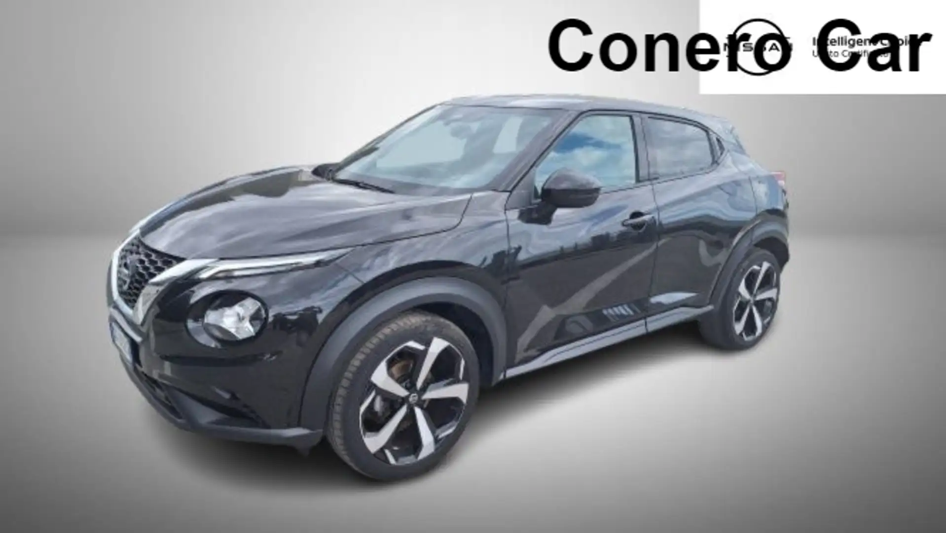 Nissan Juke 1.0 DIG-T 114 CV Tekna Zwart - 2