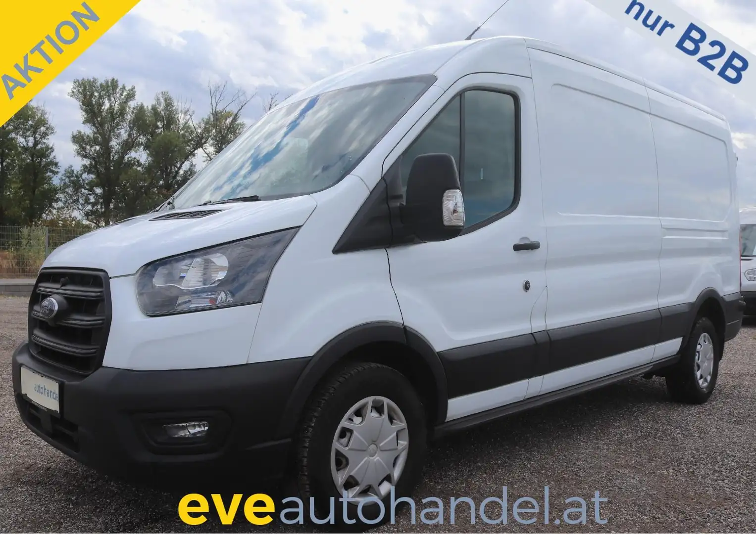 Ford Transit L3H2 Kasten/€ 16.500,-netto/KAMERA TEMP KLIMA Weiß - 1