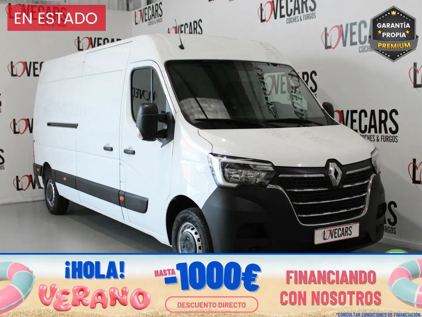 Renault Master 2.3 DCI FURGON L3 H2 135 Weiß - 1